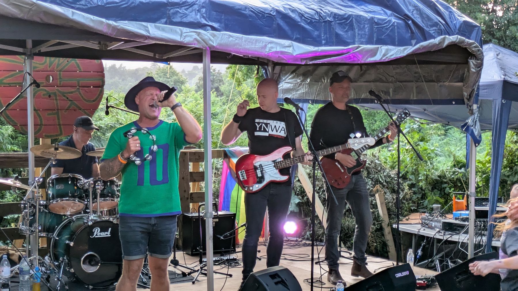 The Ruby Skies performing live
